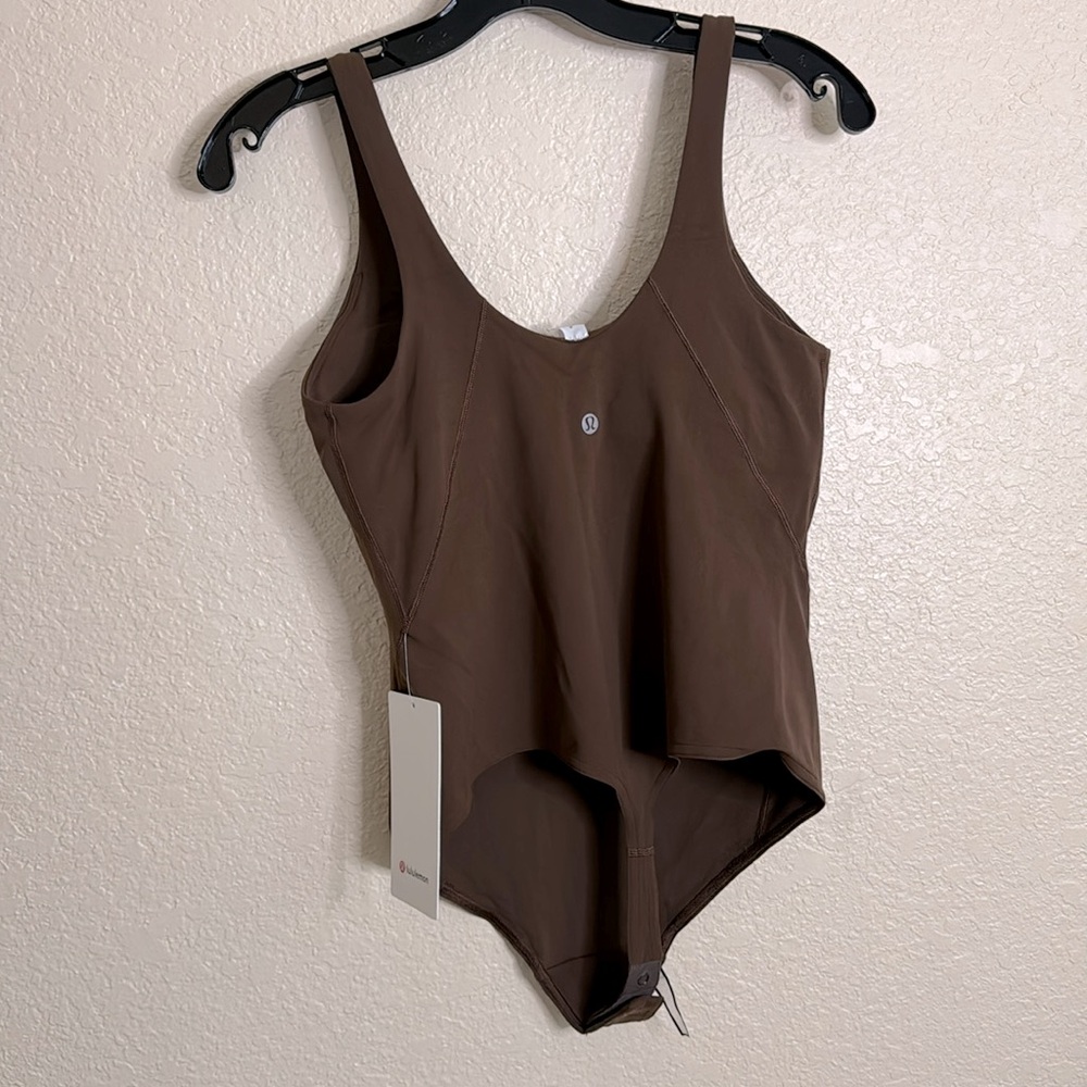 Lululemon Align Bodysuit Size 8 Java - Picture 4 of 16